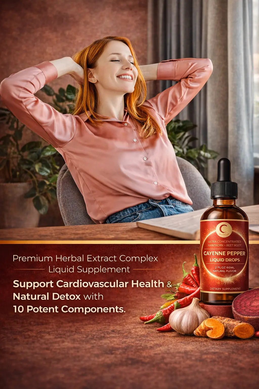 Vireah's Cayenne Flow Drops - Green People