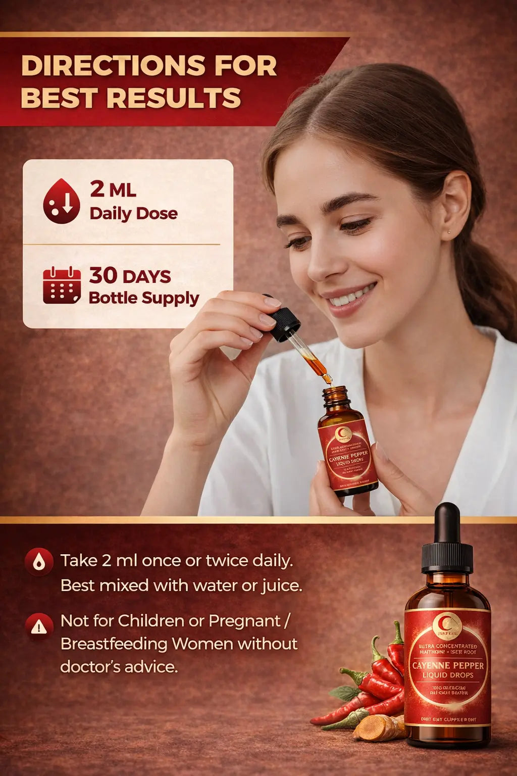 Vireah's Cayenne Flow Drops - Green People